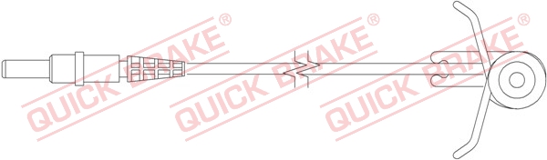 Czujnik zużycia klocka